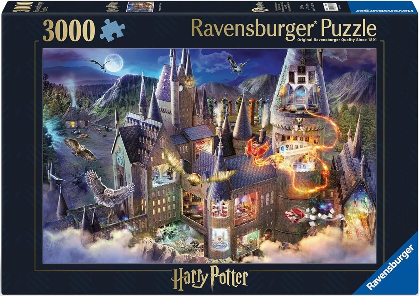 Puzzle Ravensburger din 3000 piese - Castelul Hogwarts