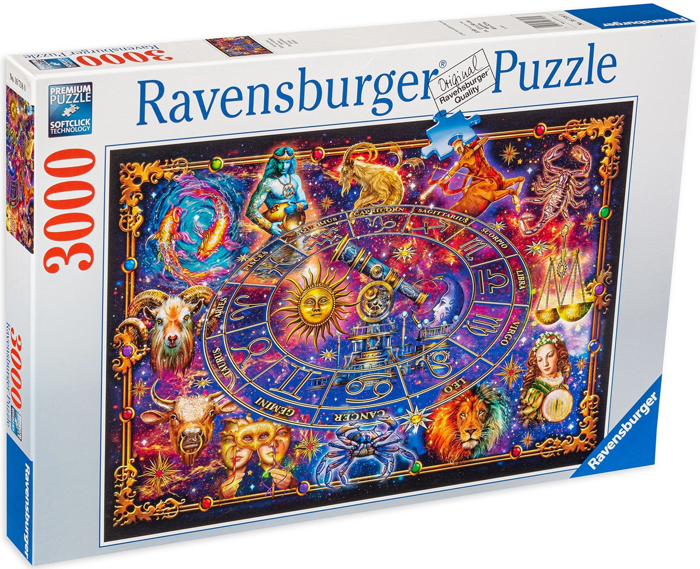 Puzzle Ravensburger din 3000 de piese - Semnele zodiacale