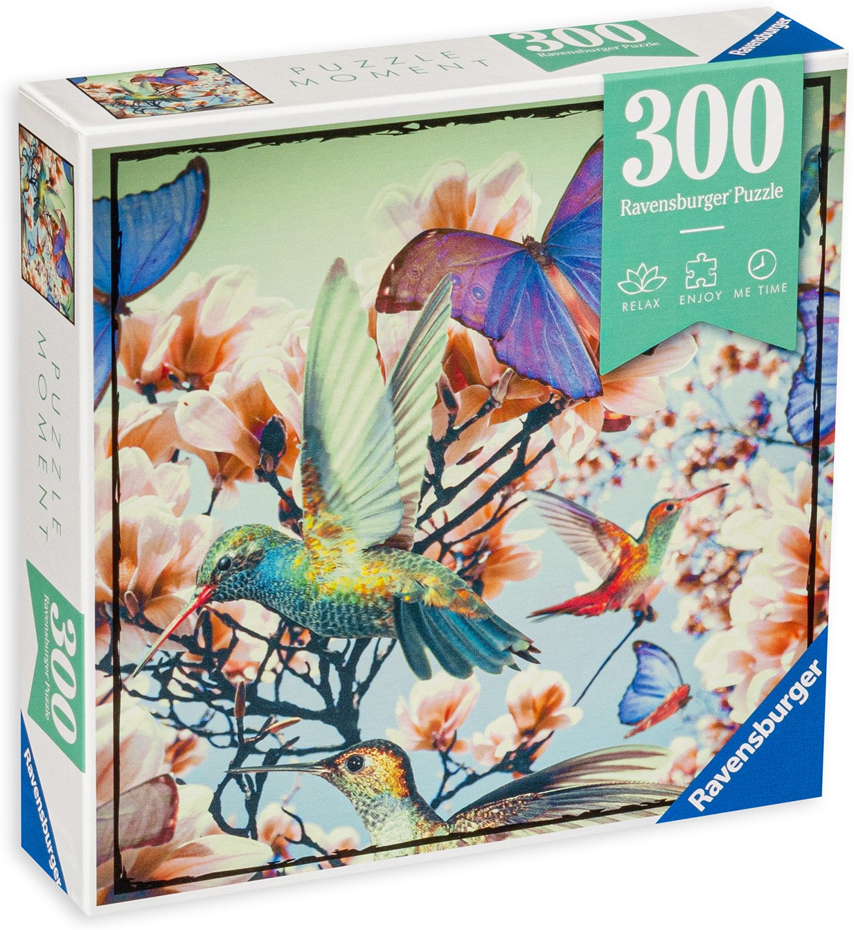 Puzzle Ravensburger din 300 de piese - Colibri
