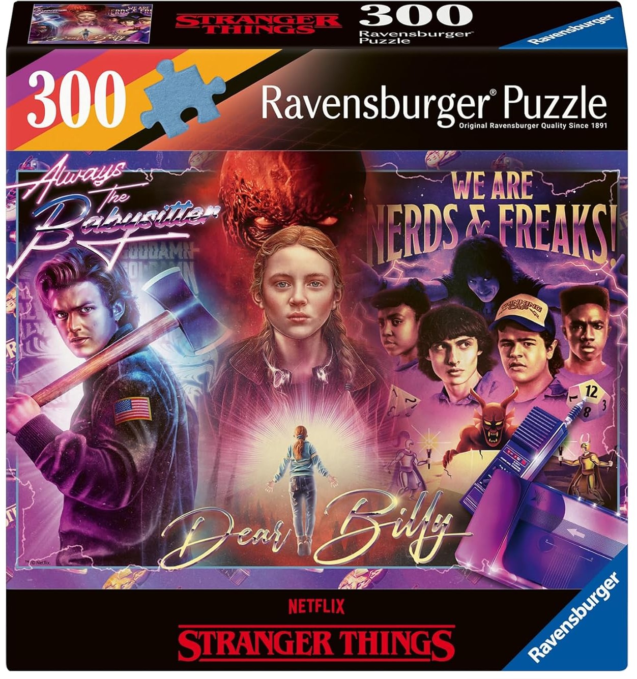 Puzzle Ravensburger din  300 piese - Stranger Things