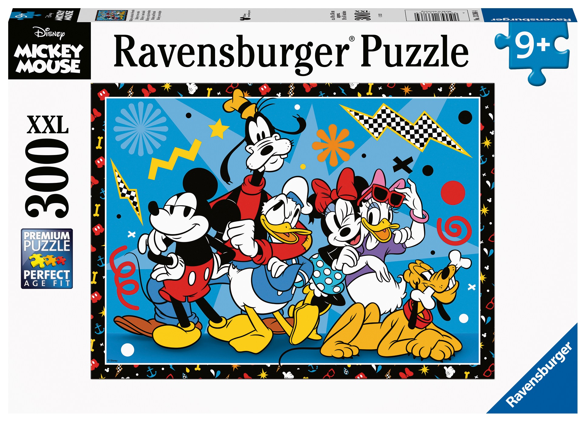Puzzle Ravensburger de 300 XXL de piese - Mickey Mouse și prietenii