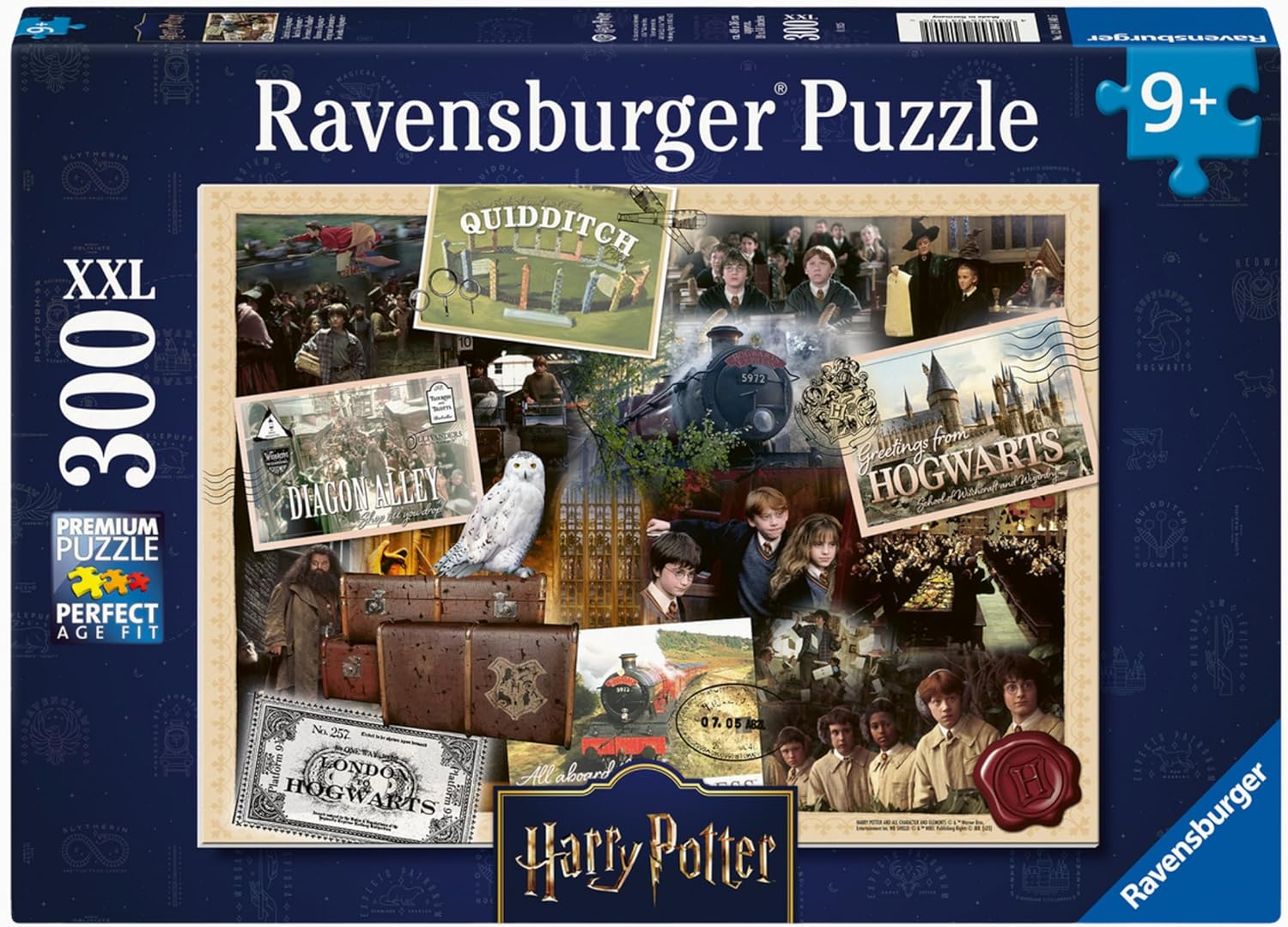 Puzzle Ravensburger din 300 XXL piese - Înapoi la Hogwarts