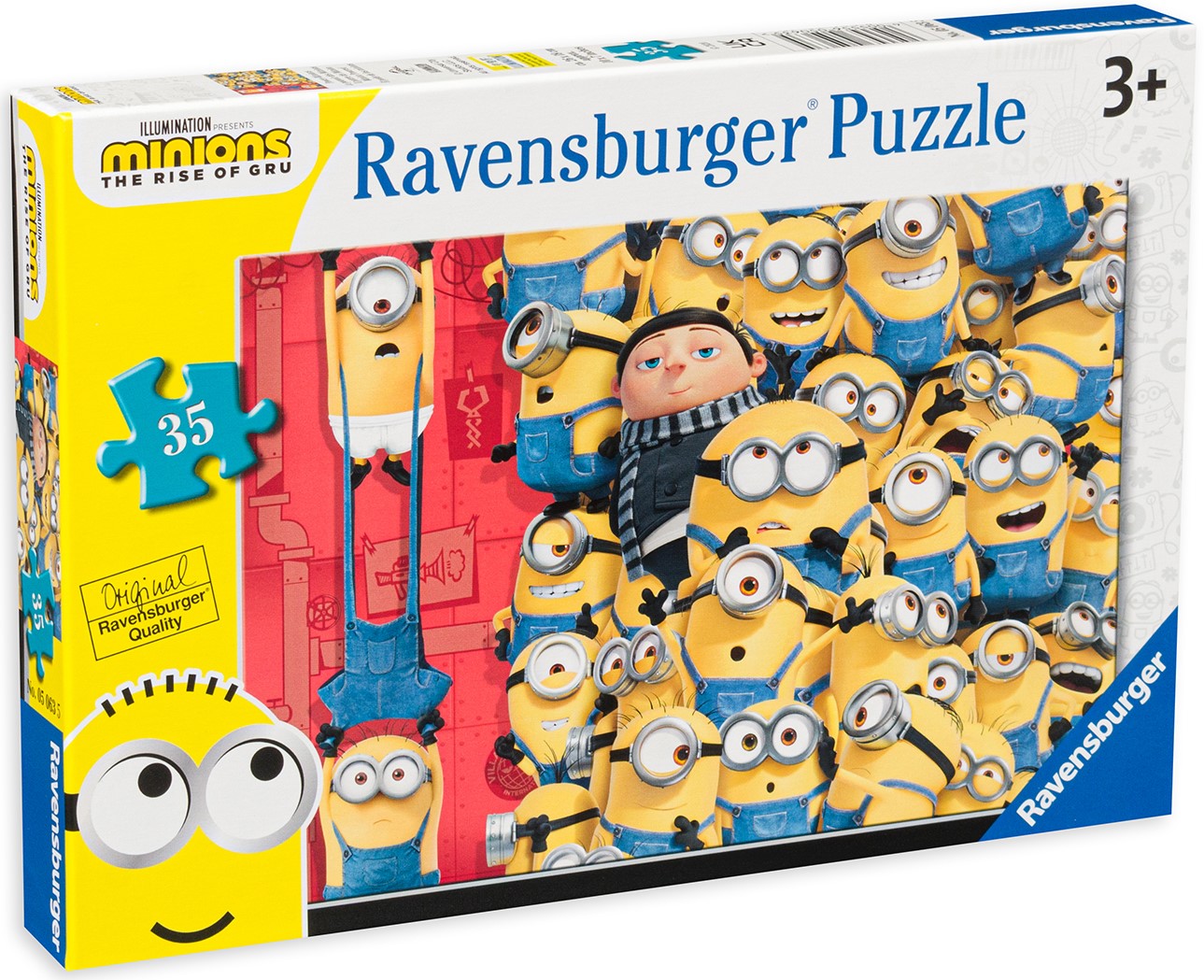 Puzzle Ravensburger din 35 de piese - Minionii 2