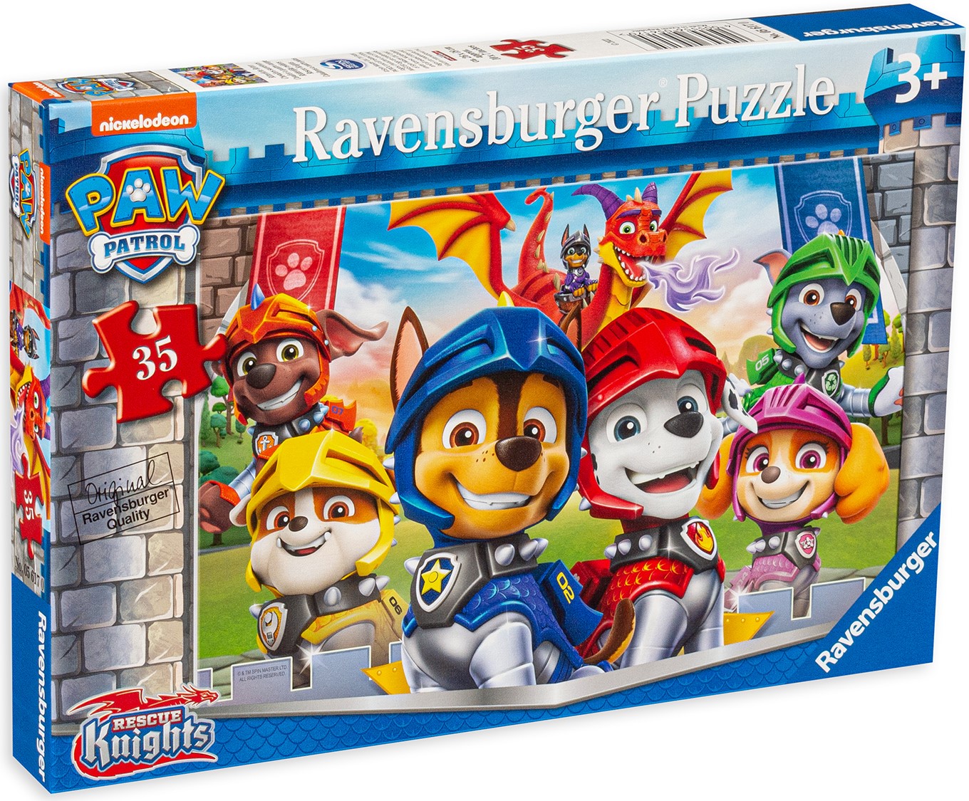 Puzzle Ravensburger din 35 de piese - Paw Patrol 2