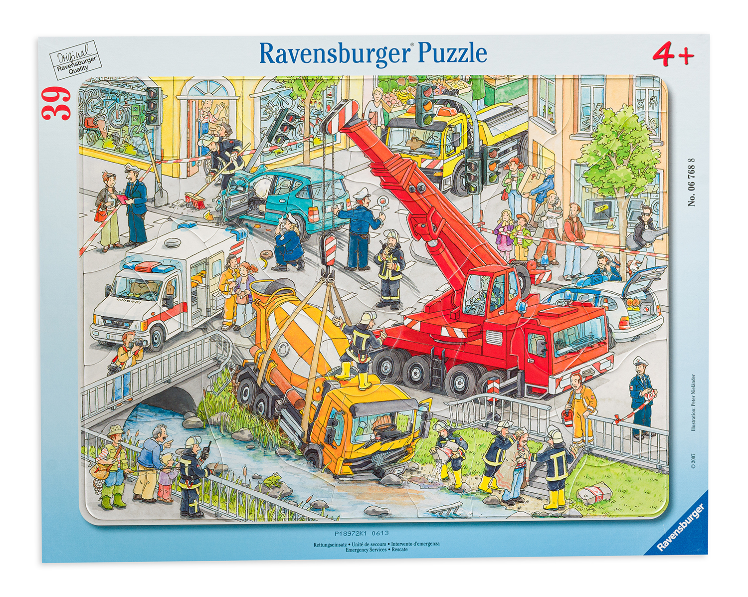 Puzzle Ravensburger de 39 piese - Emergency Services