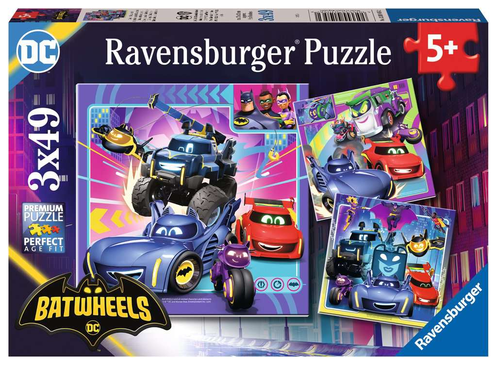 Puzzle Ravensburger din 3 x 49 piese - Batuiluri