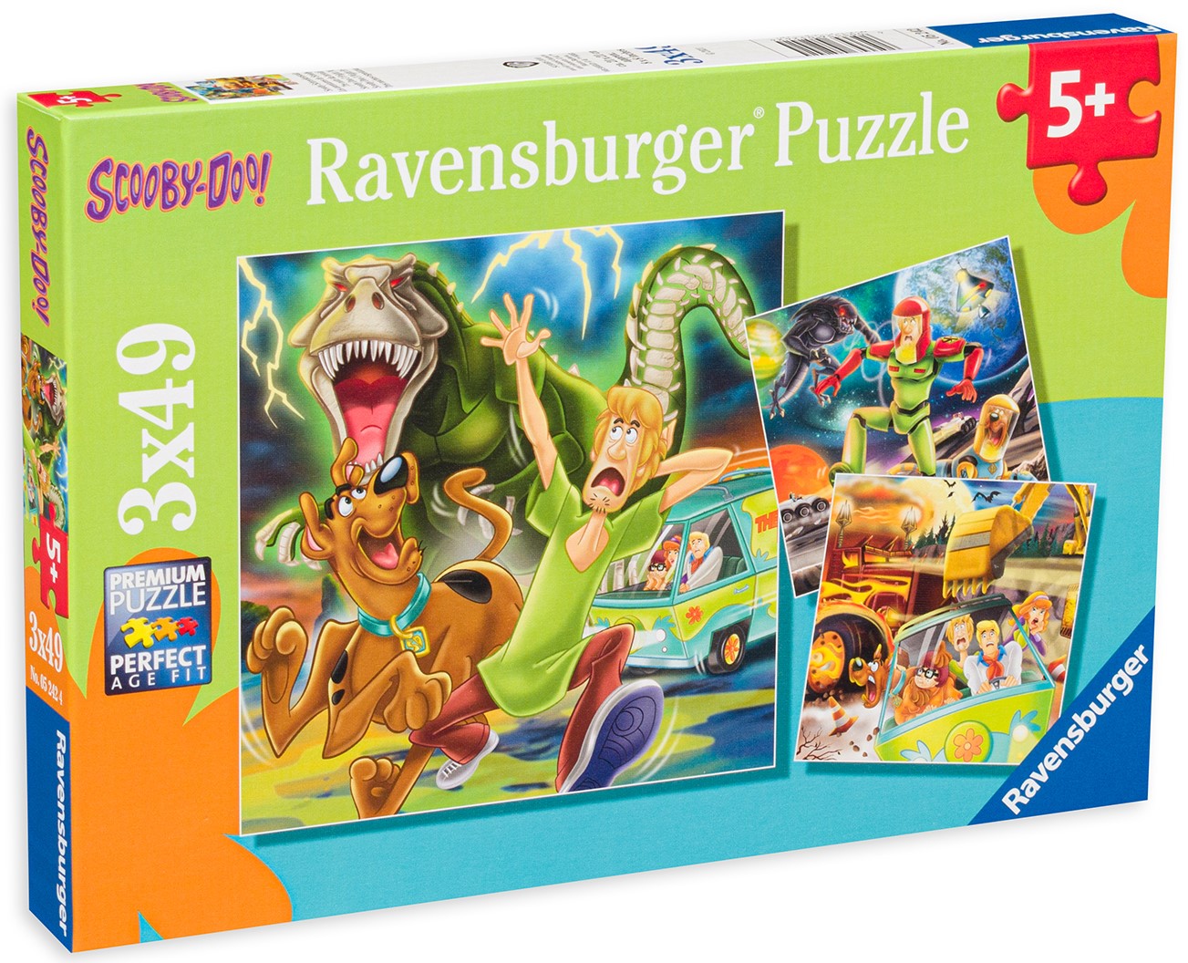 Puzzle Ravensburger din 3 x 49 de piese - Scooby Doo