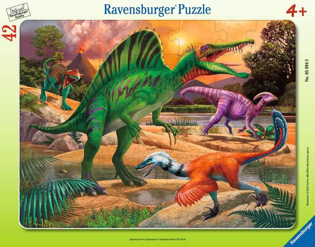 Puzzle Ravensburger de 42 piese - Spinosaurus