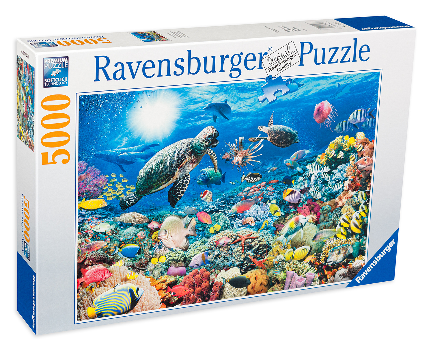 Puzzle Ravensburger din 5000 de piese - Lumea subacvatica