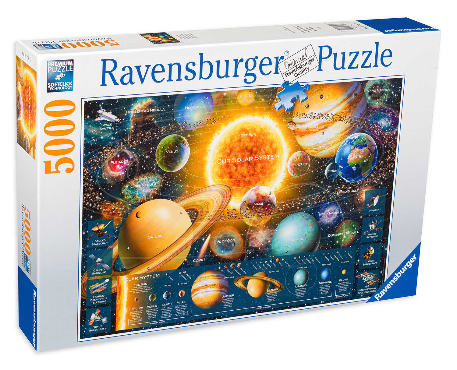 Puzzle Ravensburger din 5000 de piese - Sistemul solar