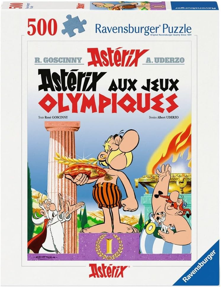 Puzzle Ravensburger din  500 piese - Asterix la Jocurile Olimpice
