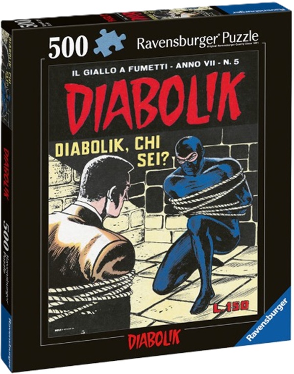 Puzzle Ravensburger din 500 piese - Diabolik: Cine eşti tu??