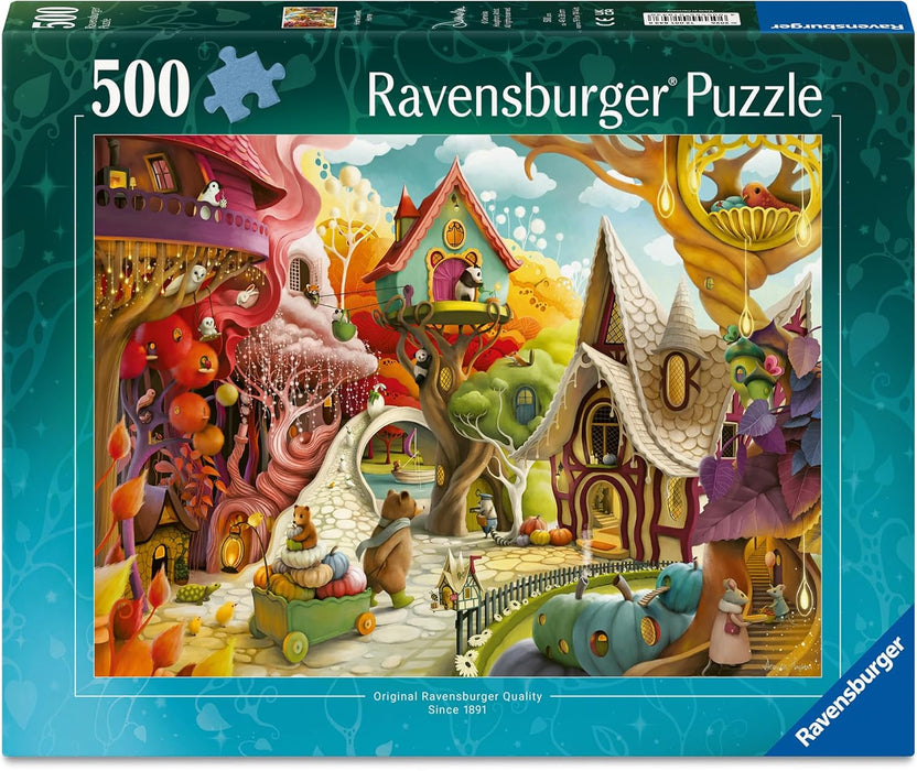 Puzzle Ravensburger din 500 piese - Casă dulce casă