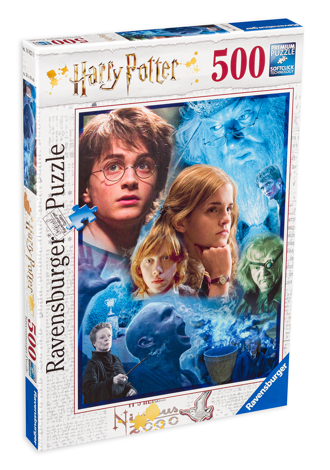 Puzzle Ravensburger din 500 de piese - Harry Potter in Hogwarts