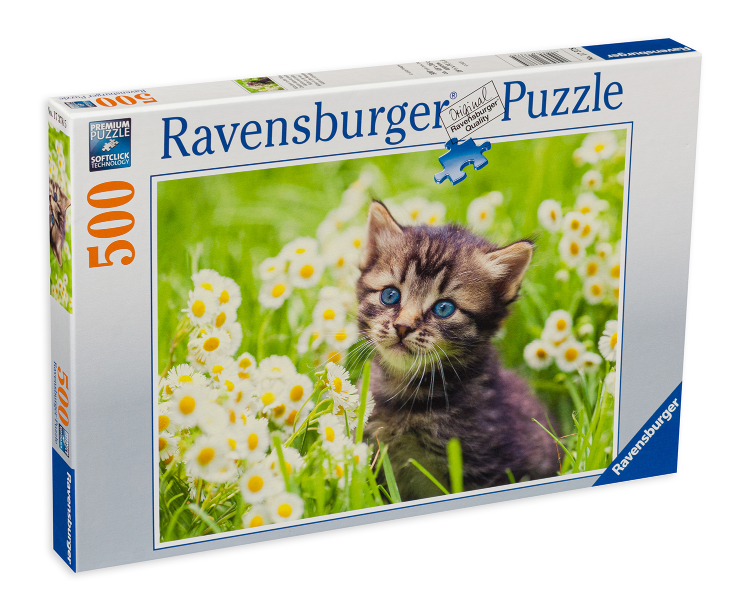 Puzzle Ravensburger din 500 de piese - Pisica din câmp