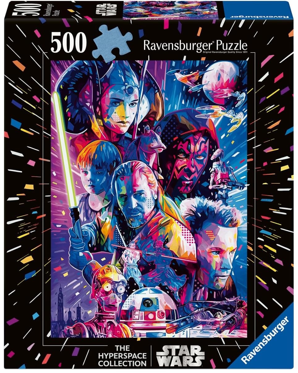 Puzzle Ravensburger din 500 piese - Amenințare invizibilă
