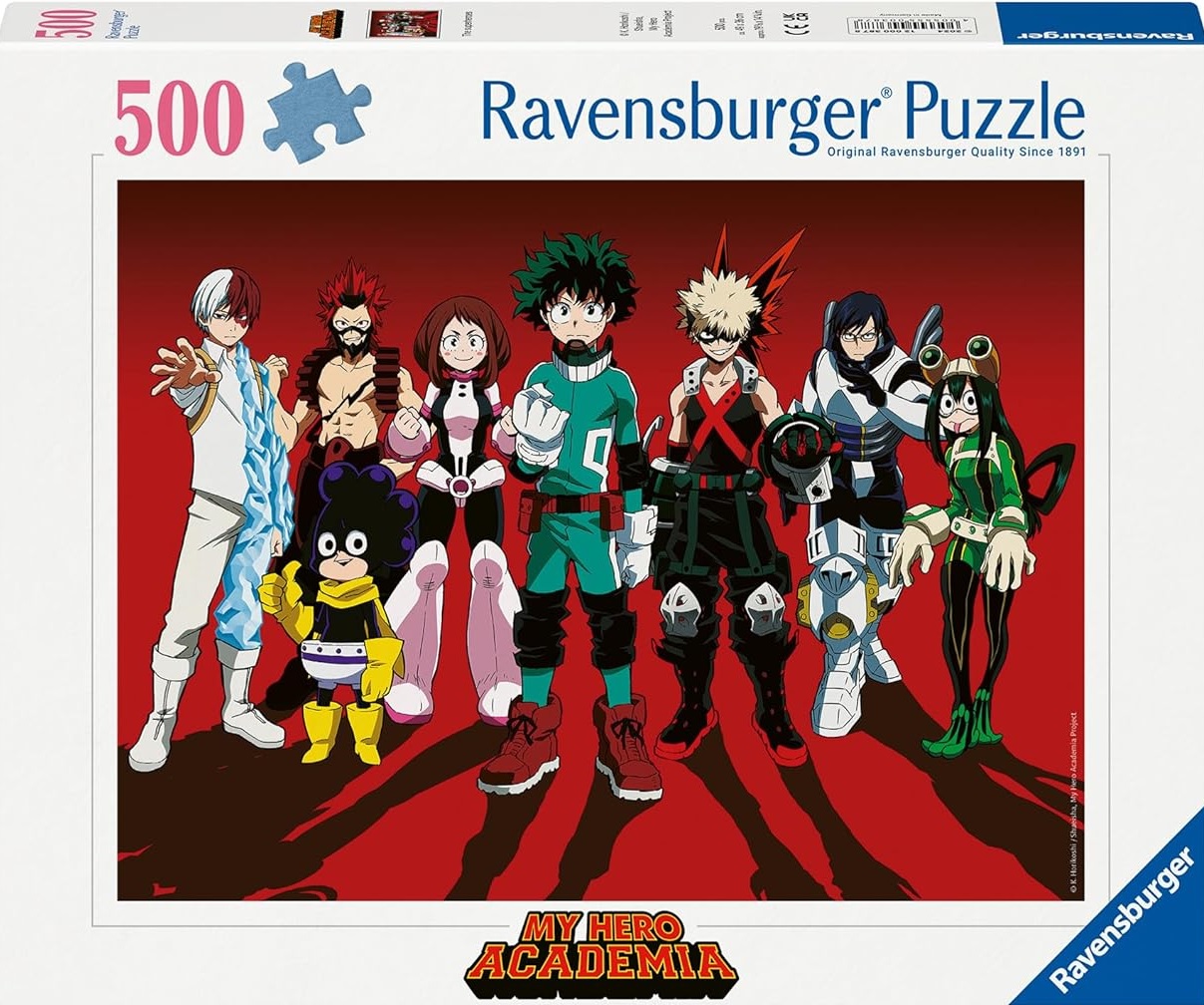 Puzzle Ravensburger din 500 piese - My Hero Academia