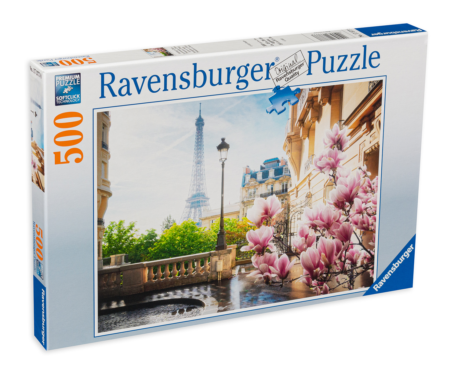 Puzzle Ravensburger din 500 de piese - Primăvara la Paris
