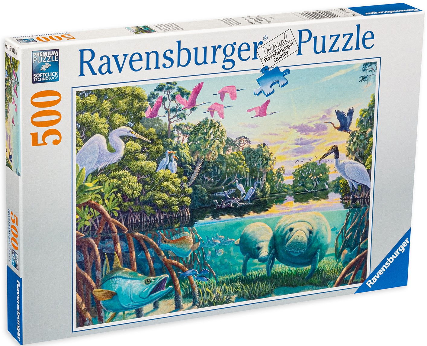 Puzzle Ravensburger din 500 de piese - Paradis