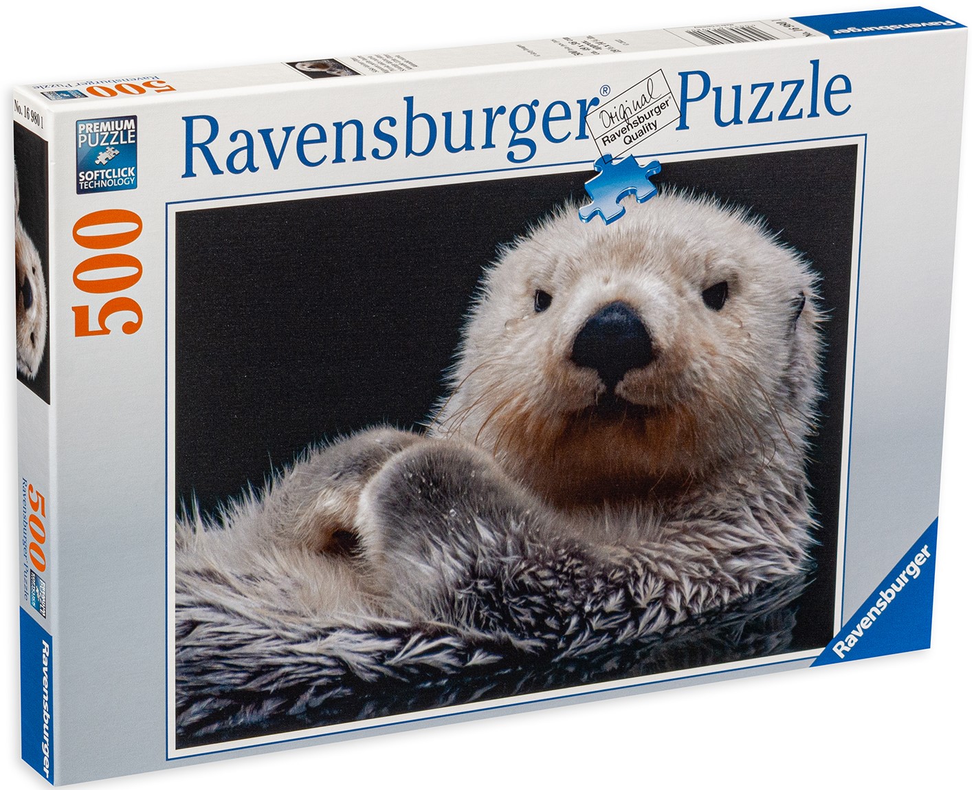 Puzzle Ravensburger din 500 de piese - Vidra dulce