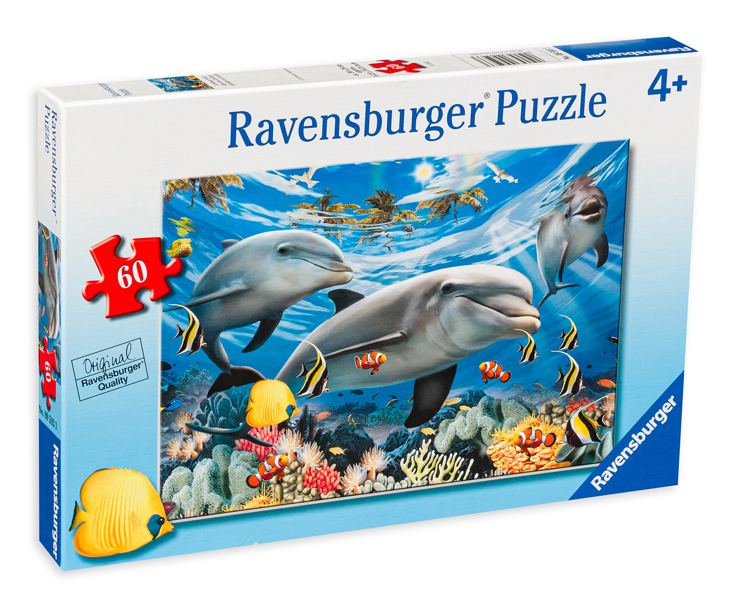 Puzzle Ravensburger din 60 de piese - Zambet din Caraibe