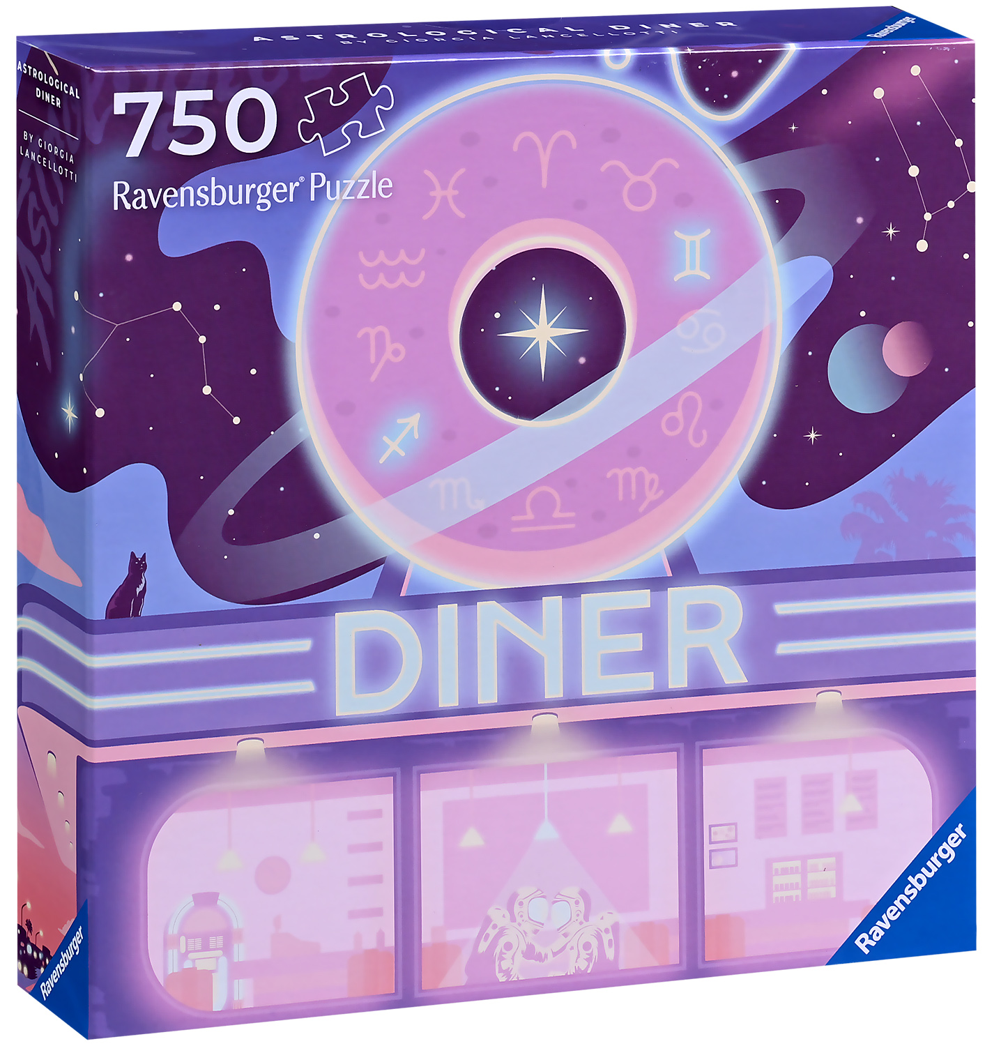 Puzzle Ravensburger din 750 piese - Cina astrologică