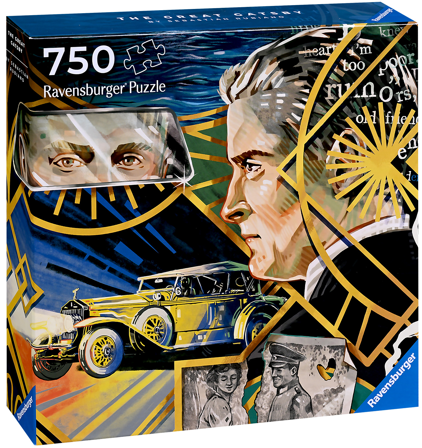 Puzzle Ravensburger din 750 piese - Marele Gatsby