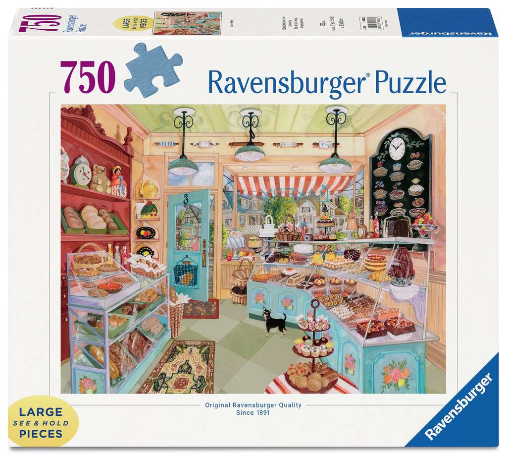 Puzzle Ravensburger din 750 XXL piese - Brutăria de la colț