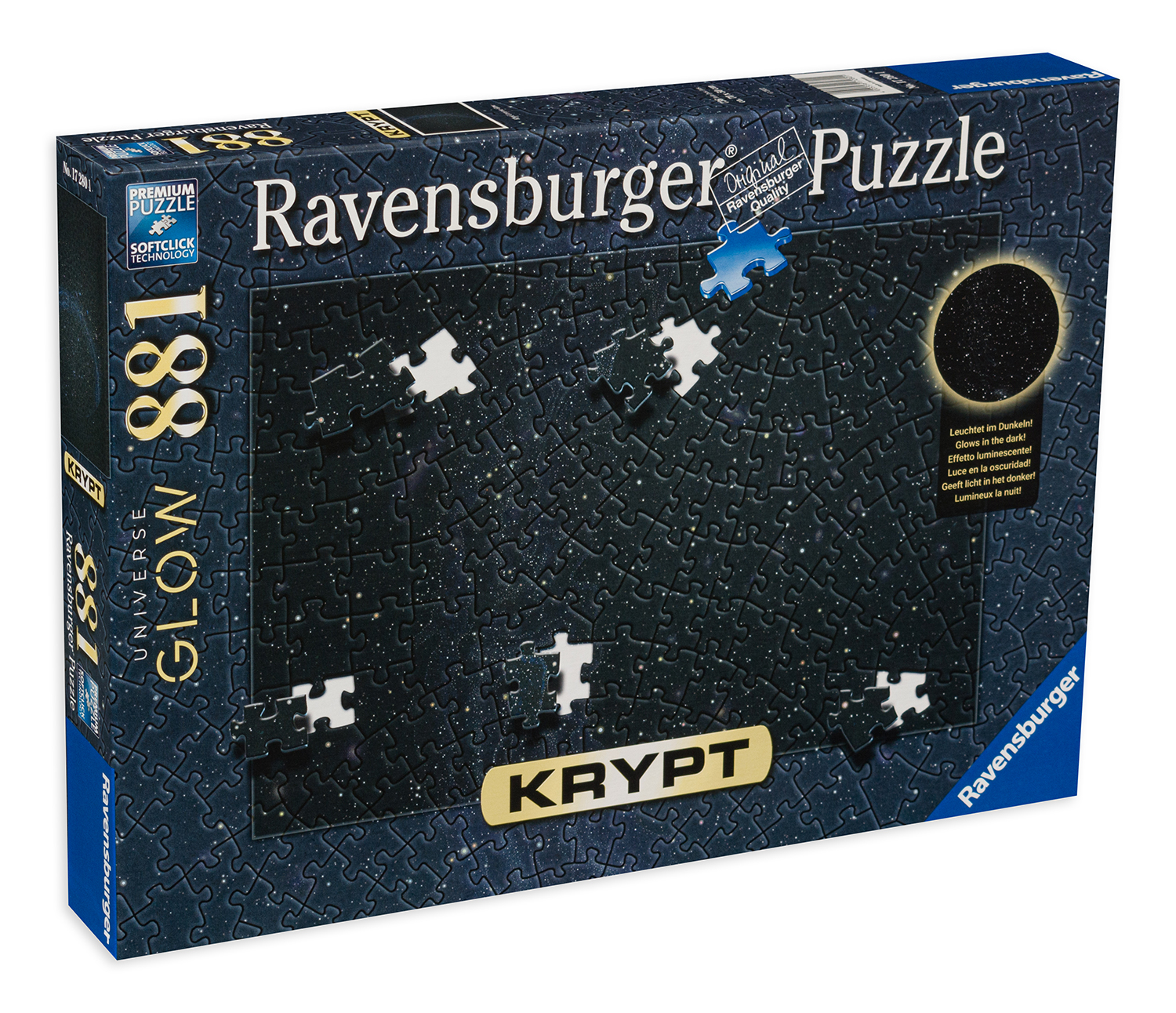 Puzzle Ravensburger din 881 de piese - Întunecat