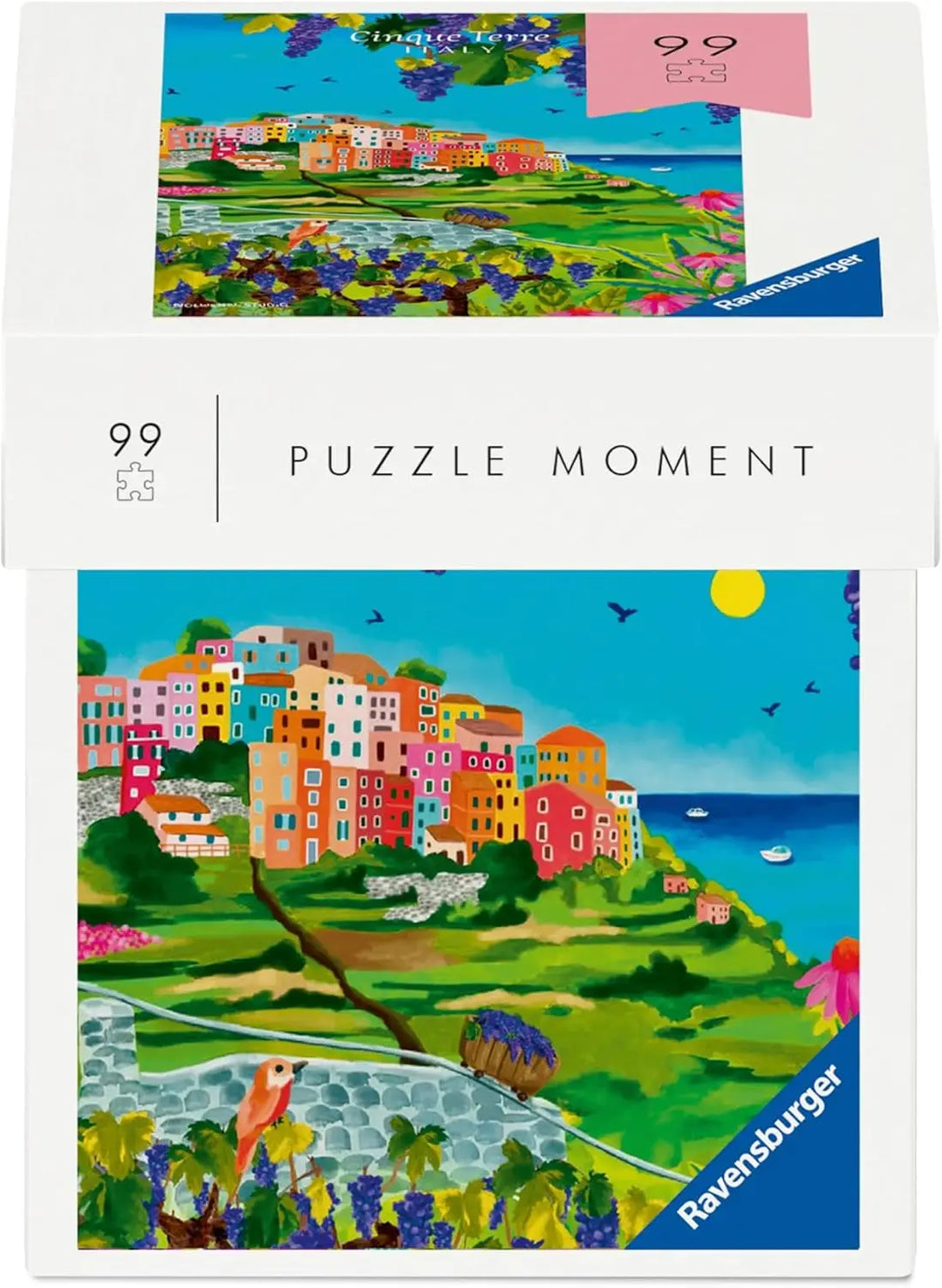 Puzzle Ravensburger din 99 piese - Cinque Terre, Italia