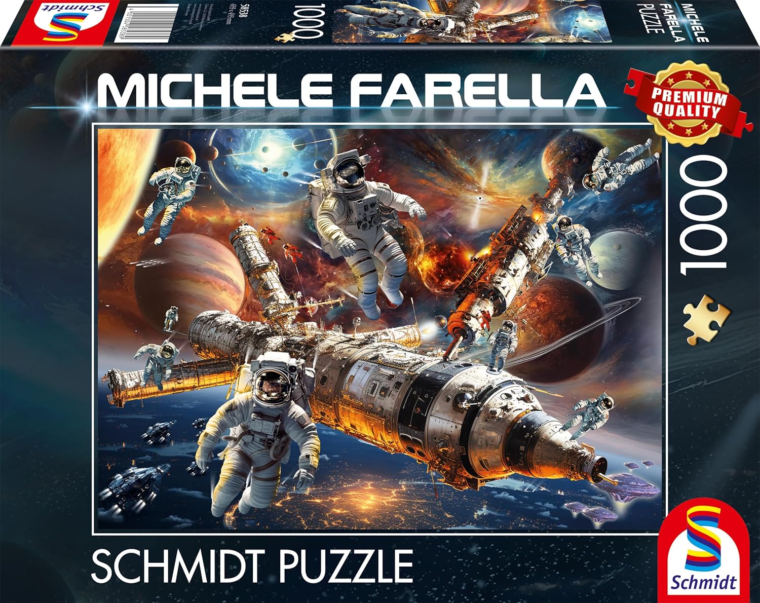 Puzzle Schmidt din1000 piese - Magie galactică