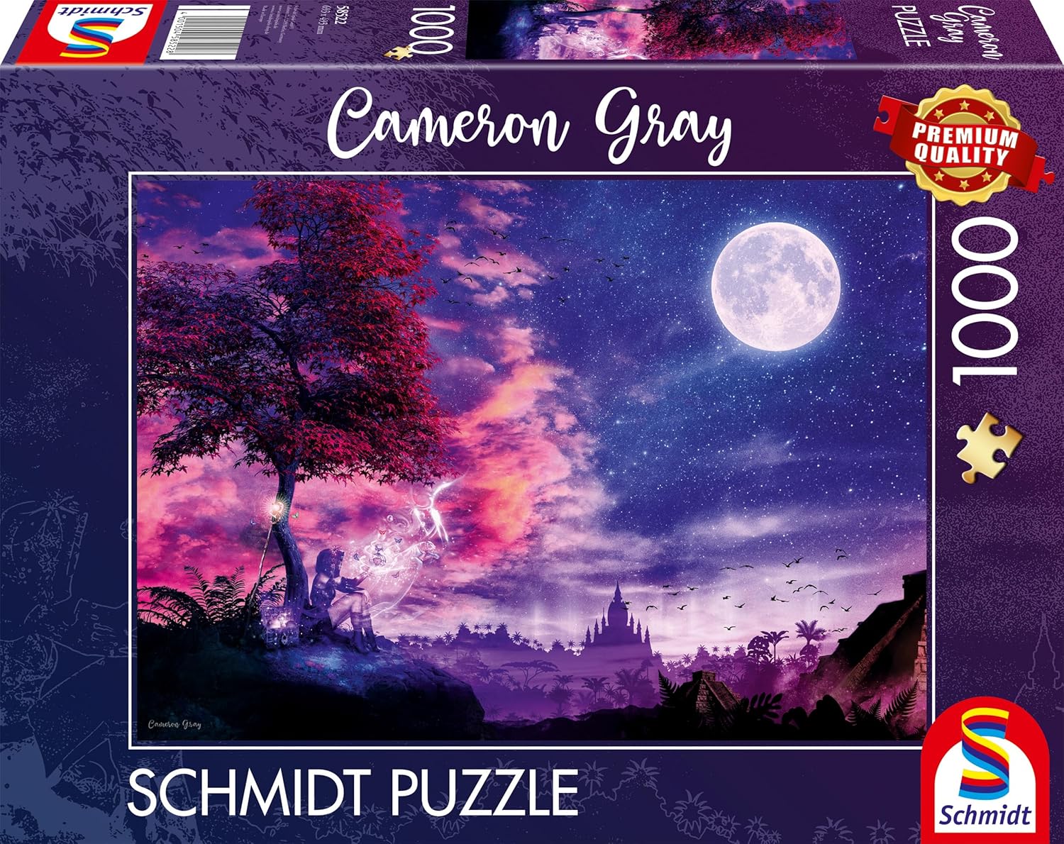 Puzzle Schmidt din 1000 piese - Vedere din basme