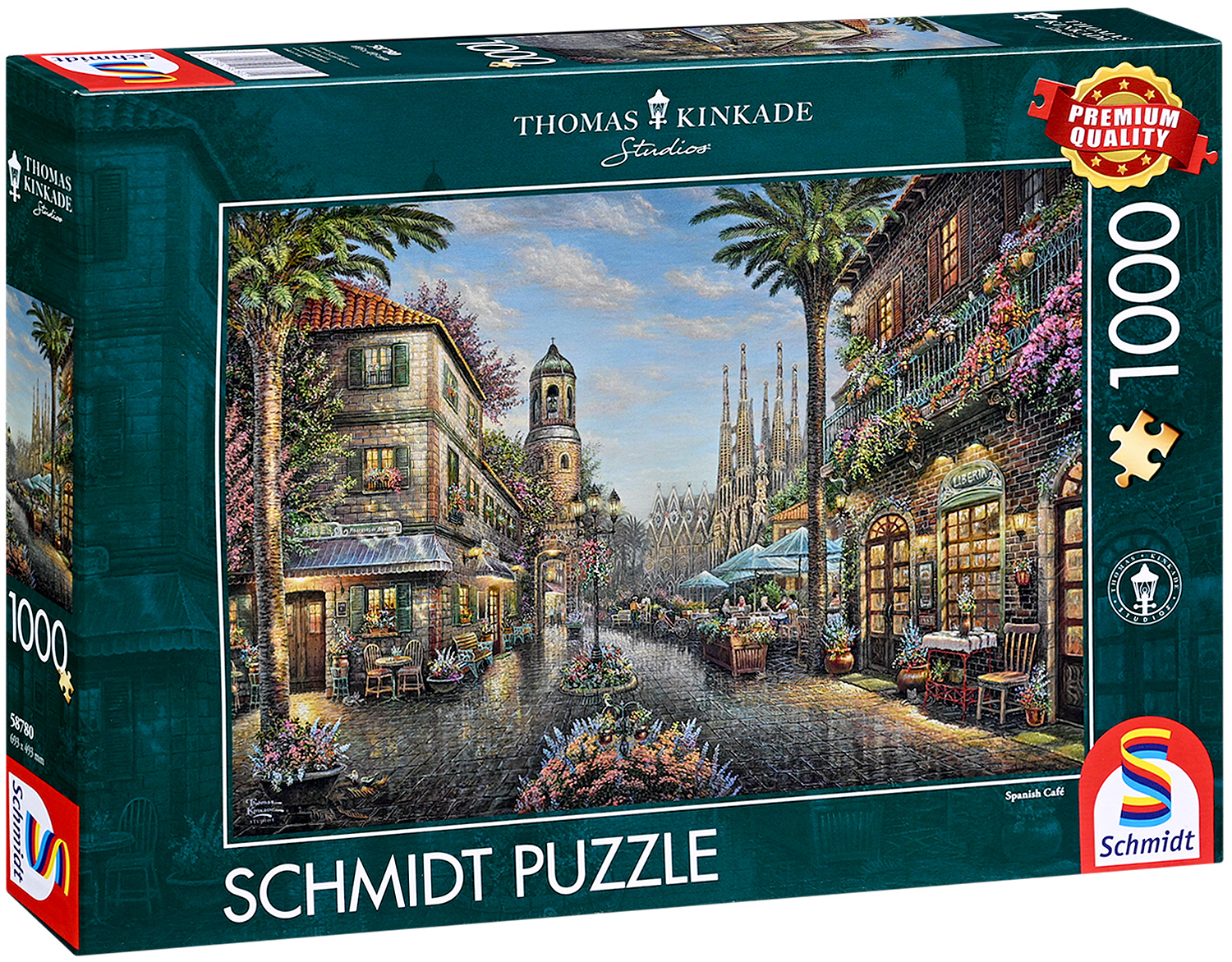 Puzzle Schmidt din 1000 de piese - Spanish Cafe