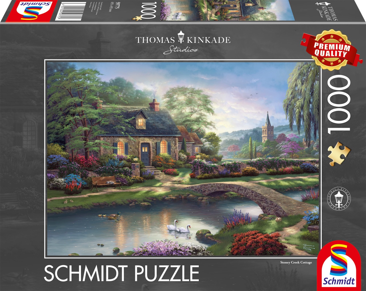 Puzzle Schmidt din 1000 piese - Casă de piatră