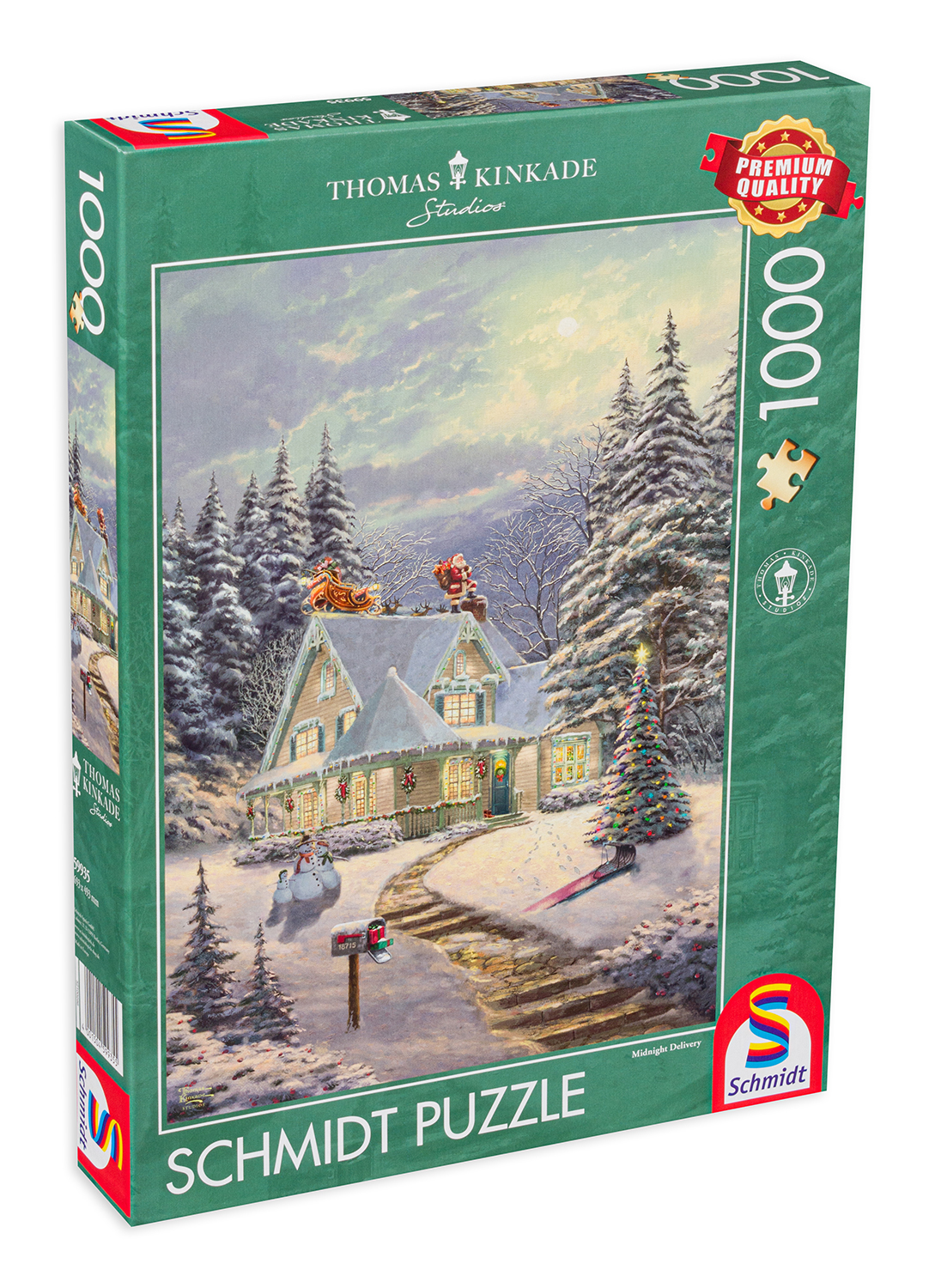 Puzzle Schmidt din 1000 de piese -  Ajunul Crăciunului