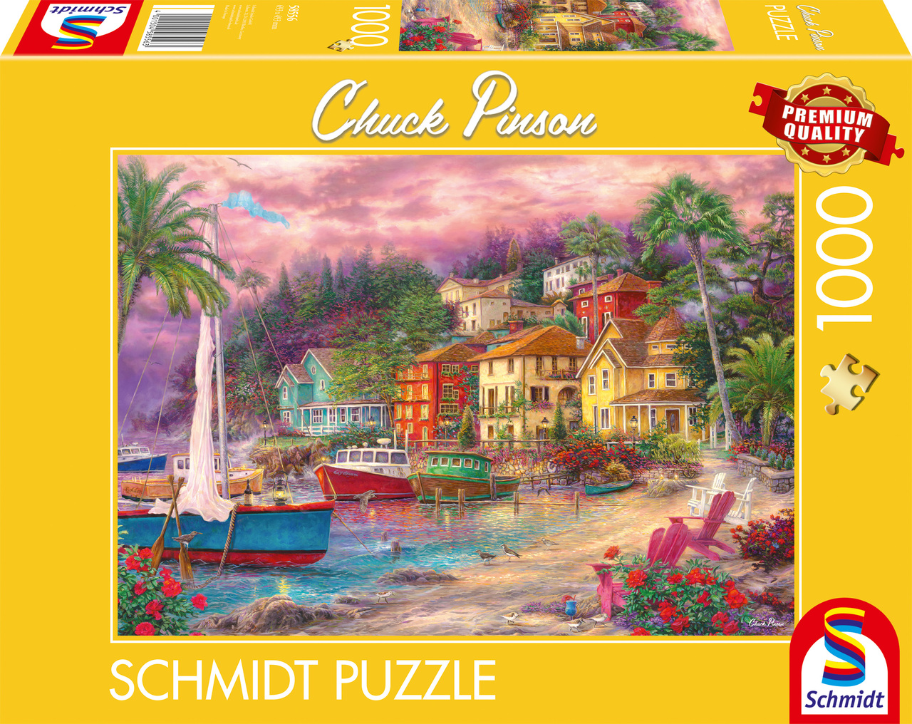Puzzle Schmidt din 1000 piese - Magie de coastă
