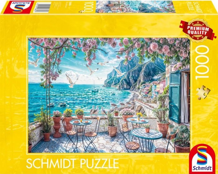 Puzzle Schmidt din 1000 piese - Terasa de coastă