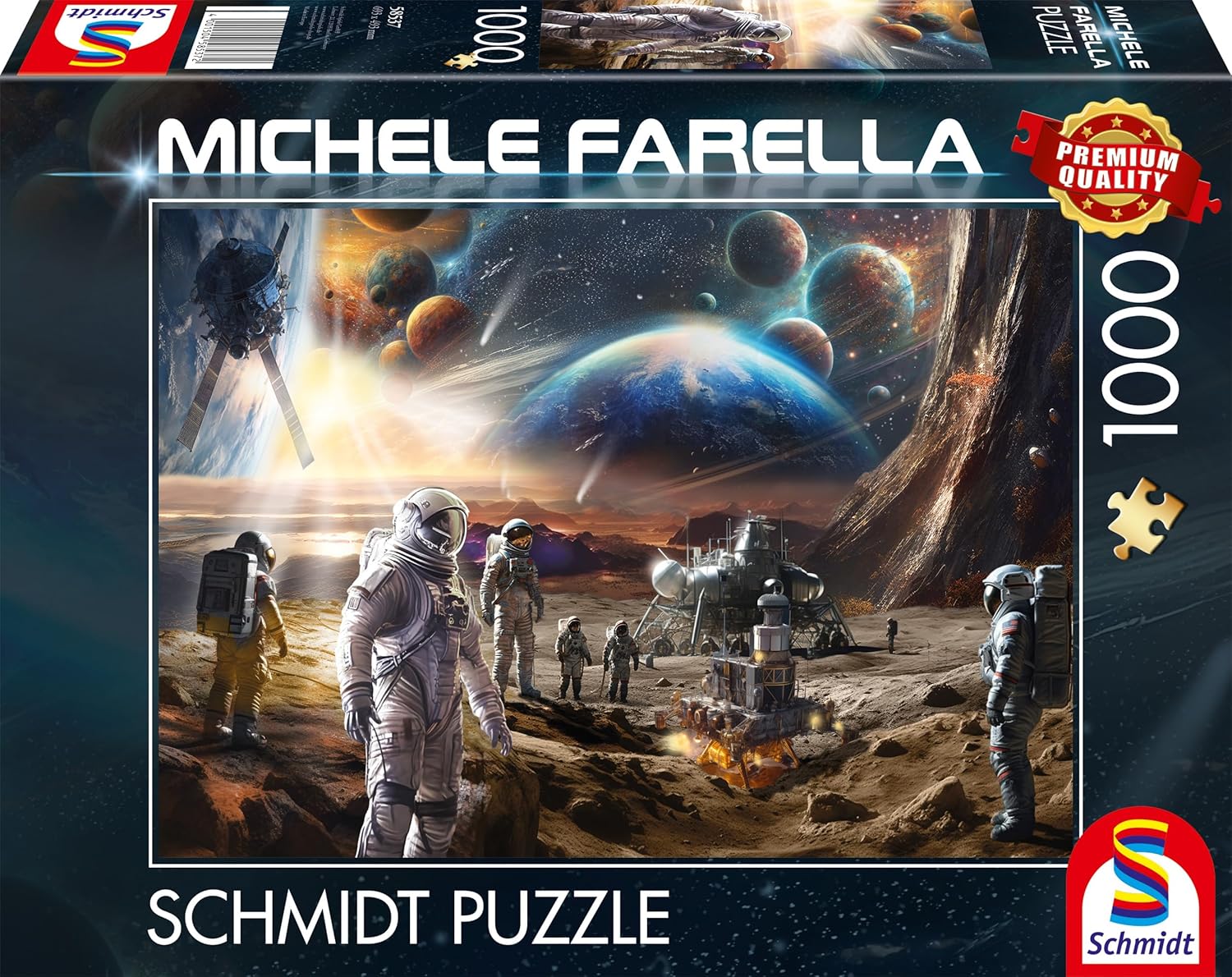 Puzzle Schmidt din 1000 piese - Frontiera finală