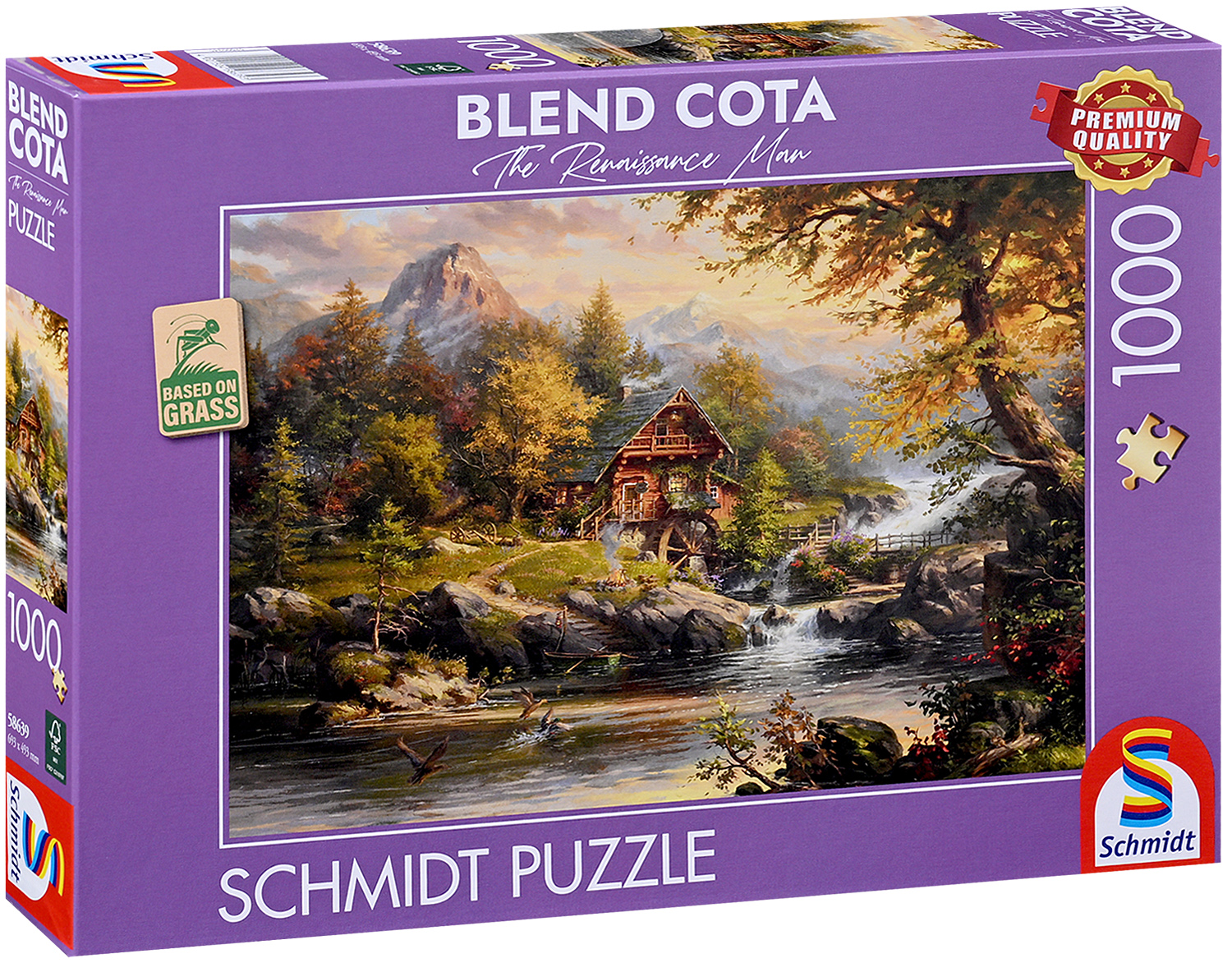 Puzzle Schmidt din 1000 piese - Casă de vară