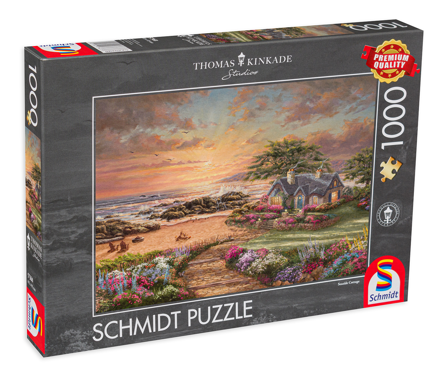Puzzle Schmidt din 1000 de piese - Casa de pe plajă