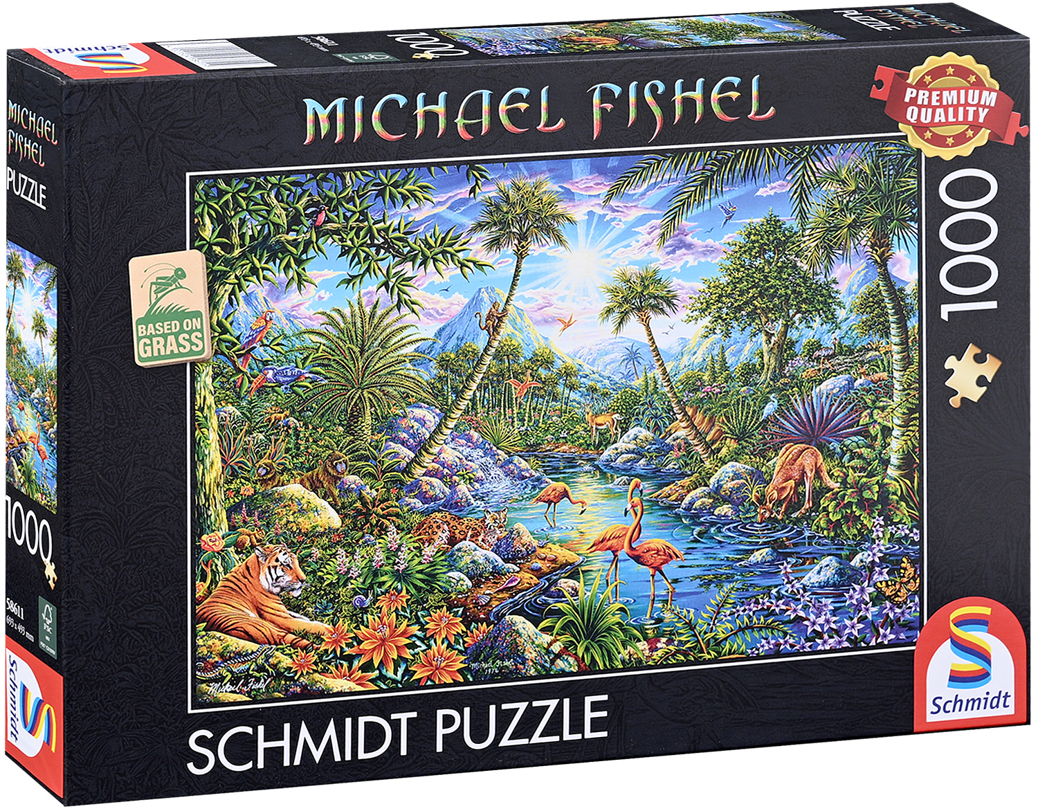 Puzzle Schmidt din 1000 piese - Paradis insular