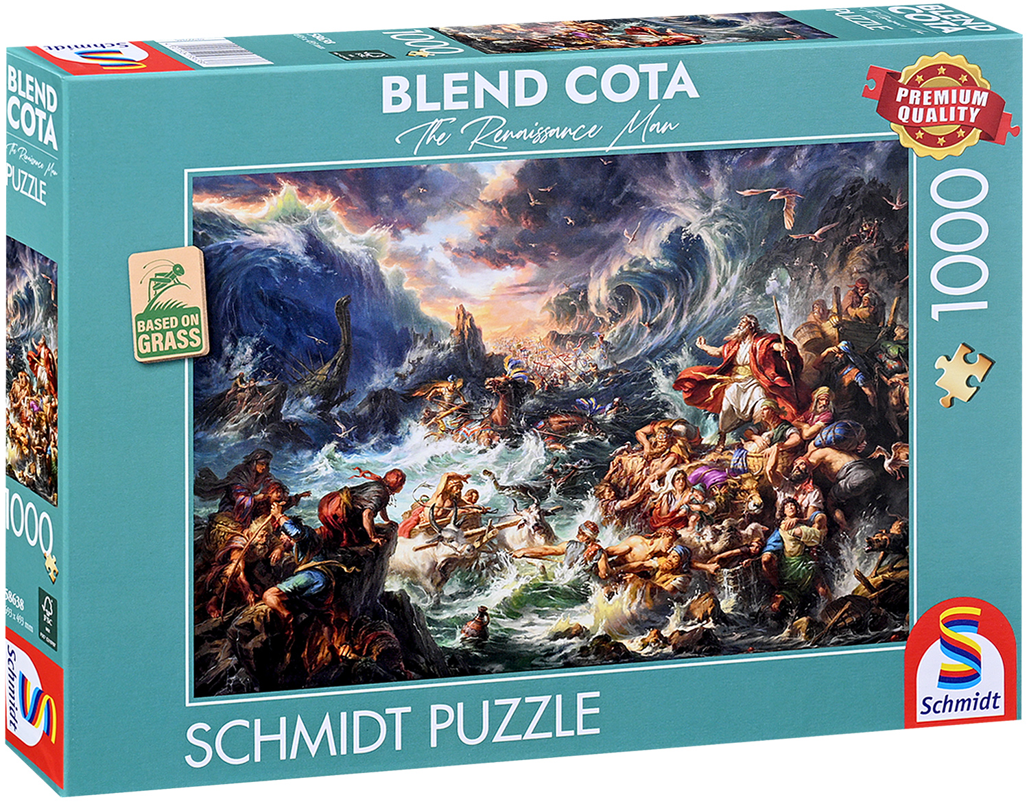 Puzzle Schmidt din 1000 piese - Drumul peste mare
