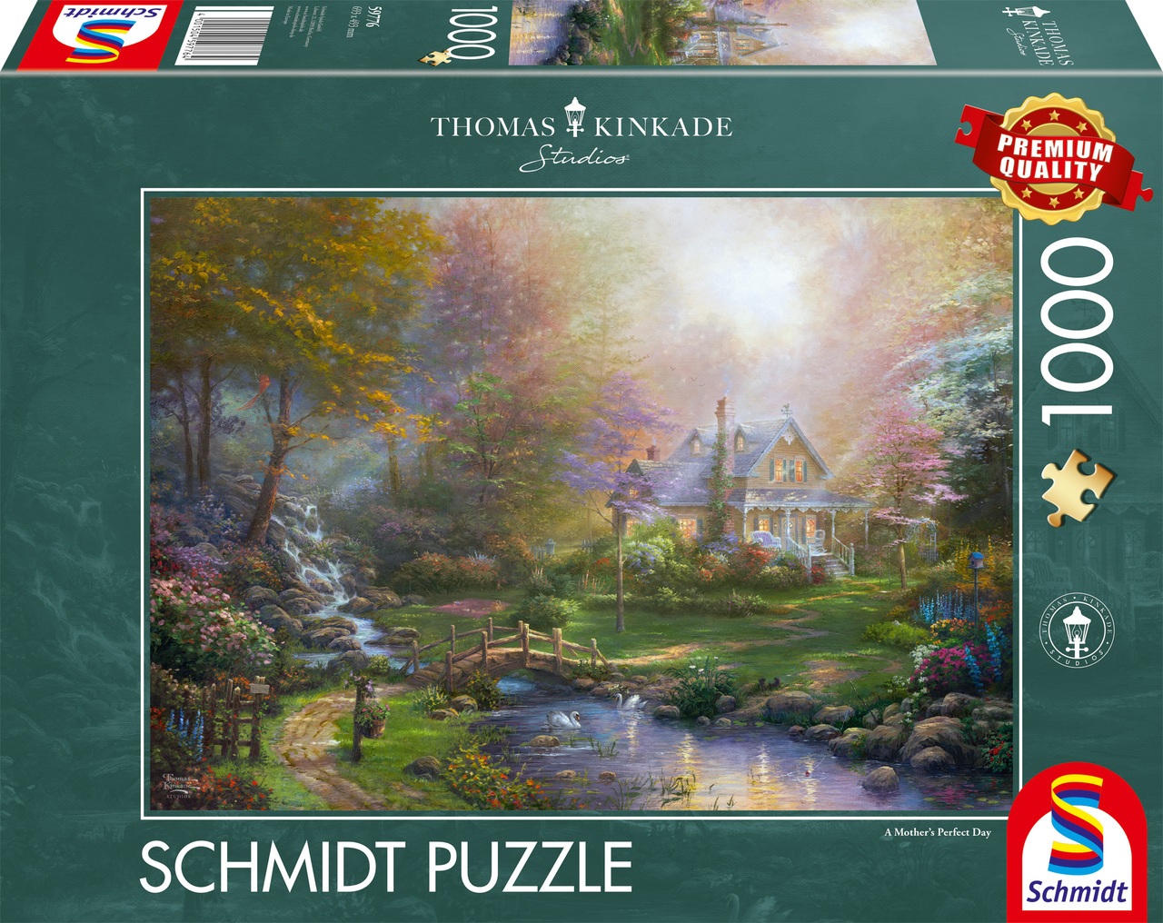 Puzzle Schmidt din 1000 piese - Ziua Mamei perfectă