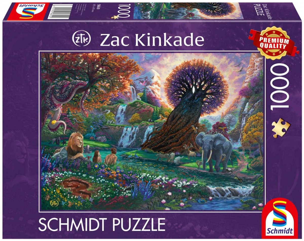 Puzzle Schmidt din 1000 piese - Grădina Edenului