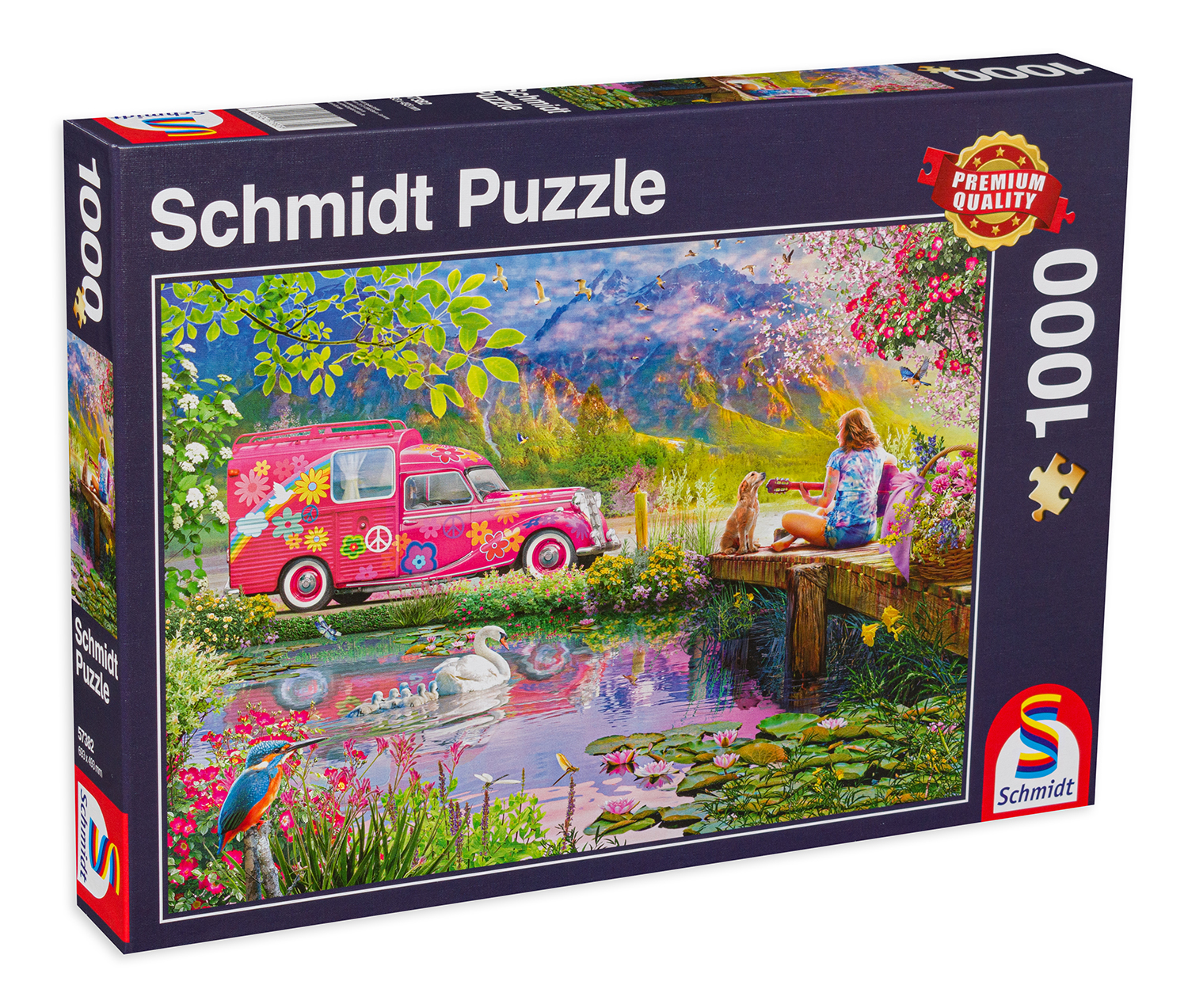 Puzzle Schmidt din 1000 de piese - Colț de paradis