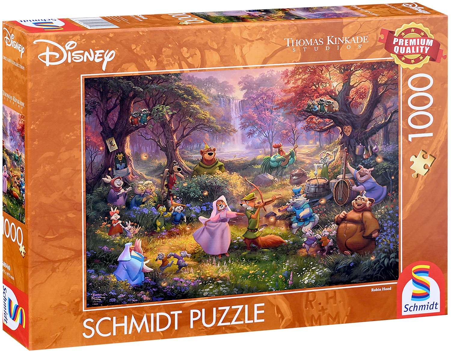 Puzzle Schmidt din 1000 piese - Robin Hood
