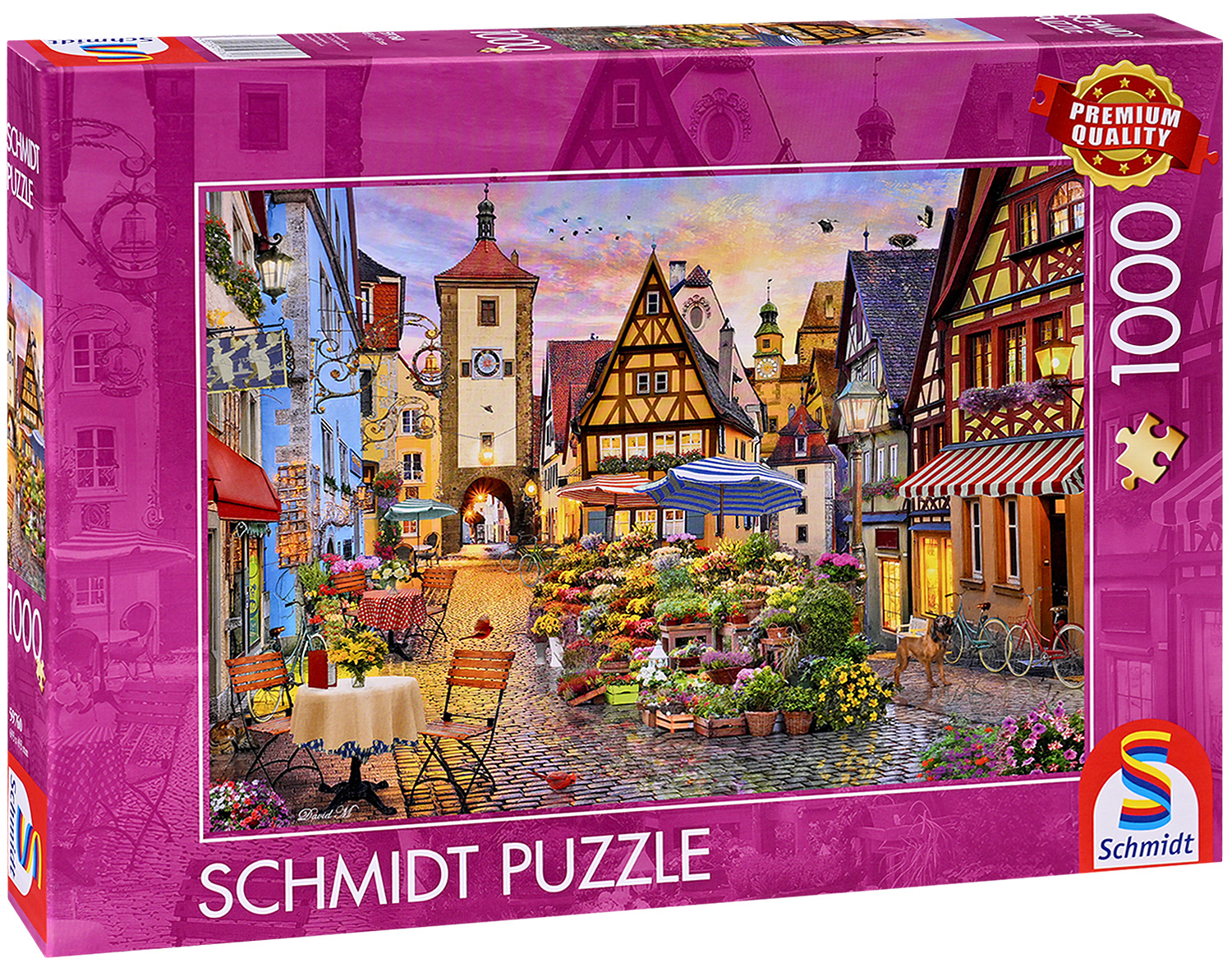 Puzzle Schmidt din 1000 de piese - Bavaria romantică