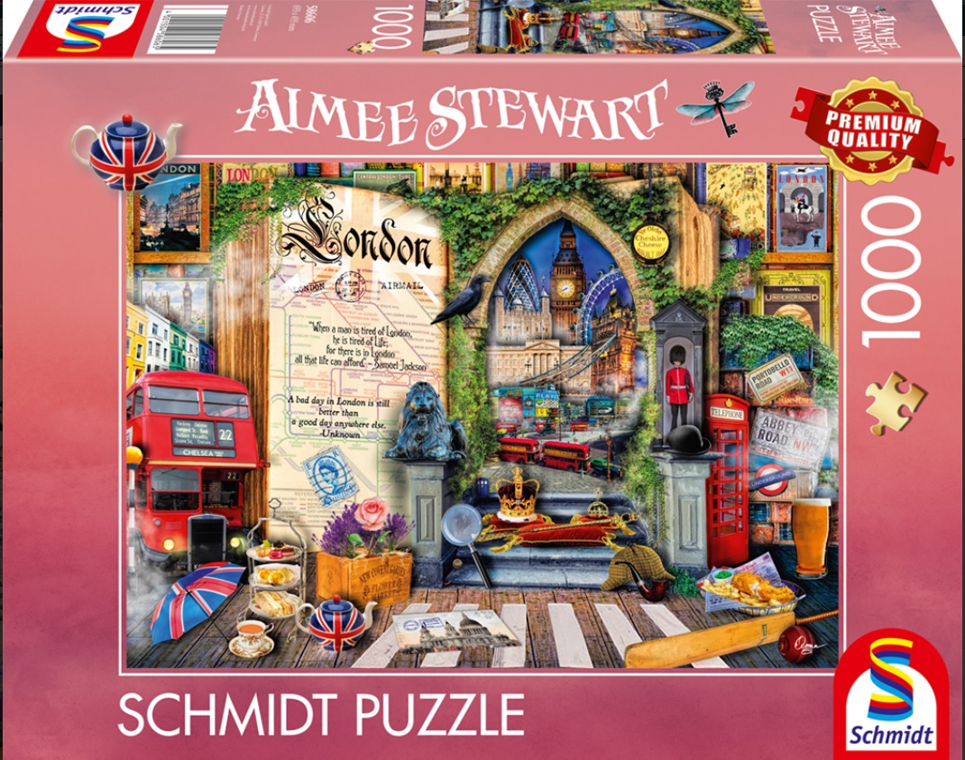 Puzzle Schmidt din 1000 piese - Amintiri din Londra