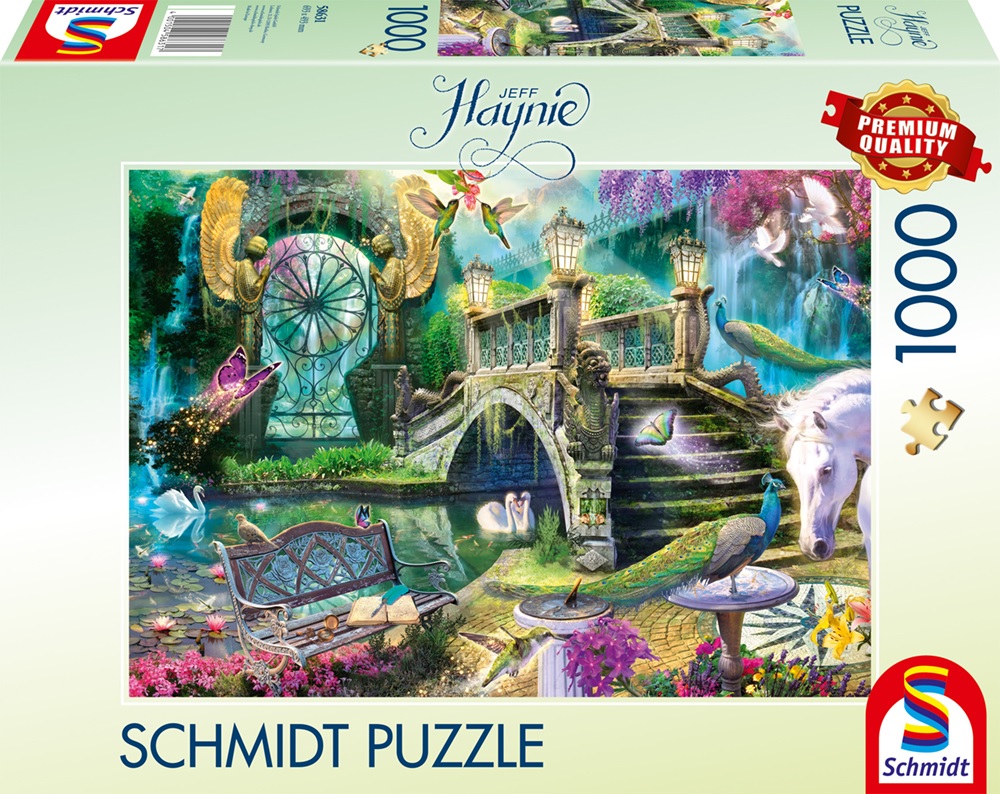 Puzzle Schmidt din 1000 piese - Grădina Secretă