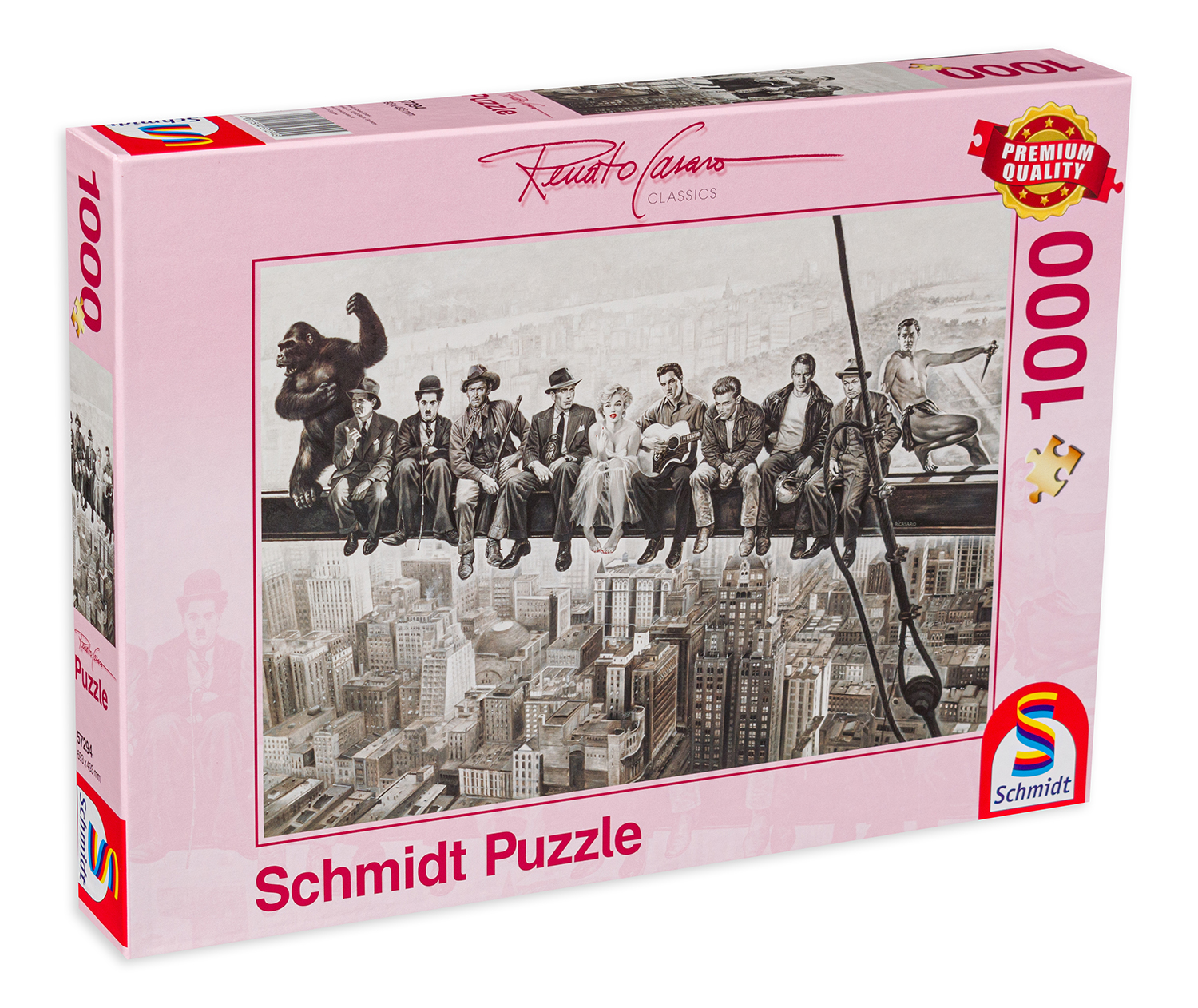 Puzzle Schmidt din 1000 de piese - E timpul pentru odihna, Renato Casaro